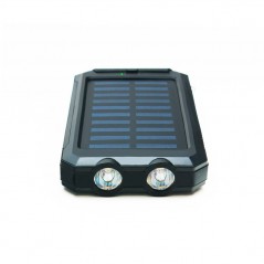 Quazar Q-Solar Cell napelemes power bank LED lámpával