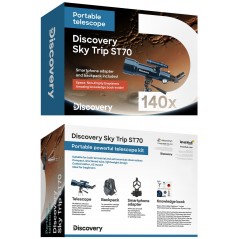Discovery Sky Trip ST70 teleszkóp és könyv