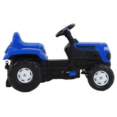 Pedálos gyerek traktor, kék