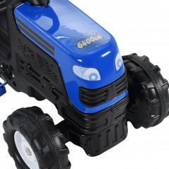 Pedálos gyerek traktor, kék