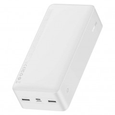 Baseus Bipow 30000mAh, 2xUSB, USB-C, 15W power bank, fehér