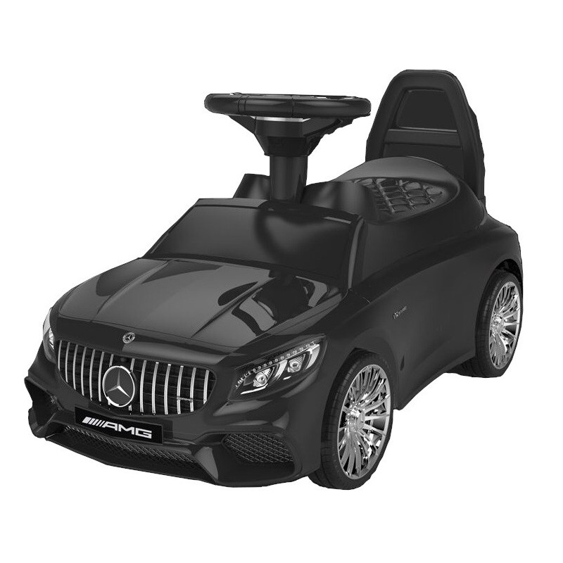 Mercedes-Benz AMG lábbal hajtós kisautó, fekete