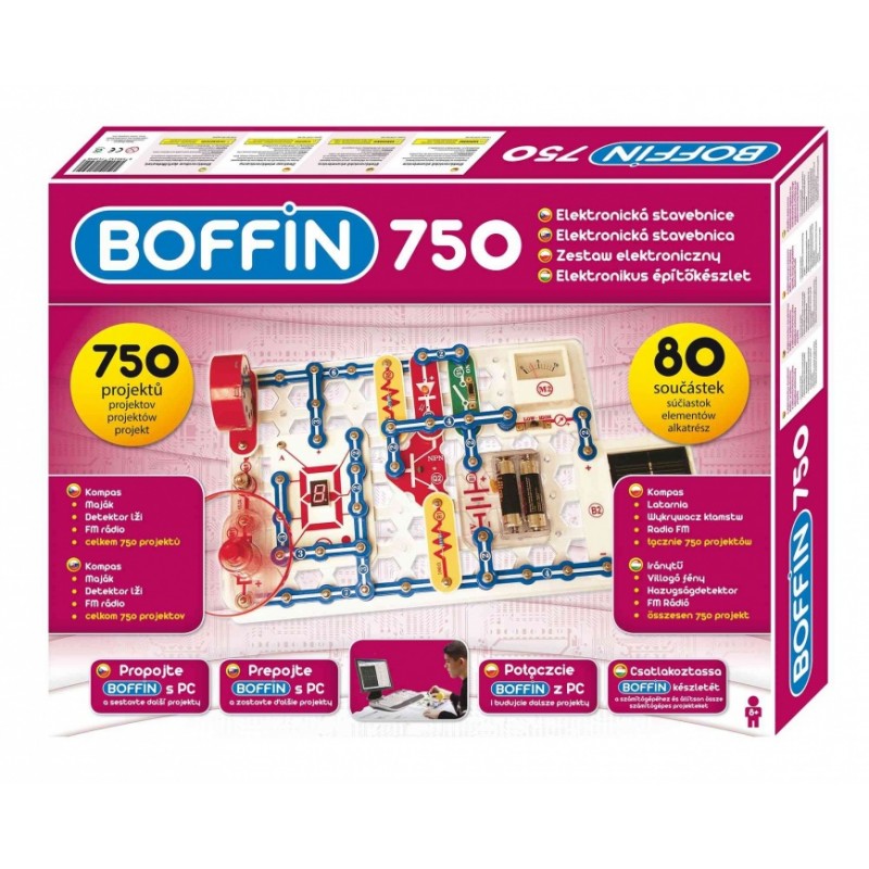 Boffin I 750 tudományos elektromos készlet