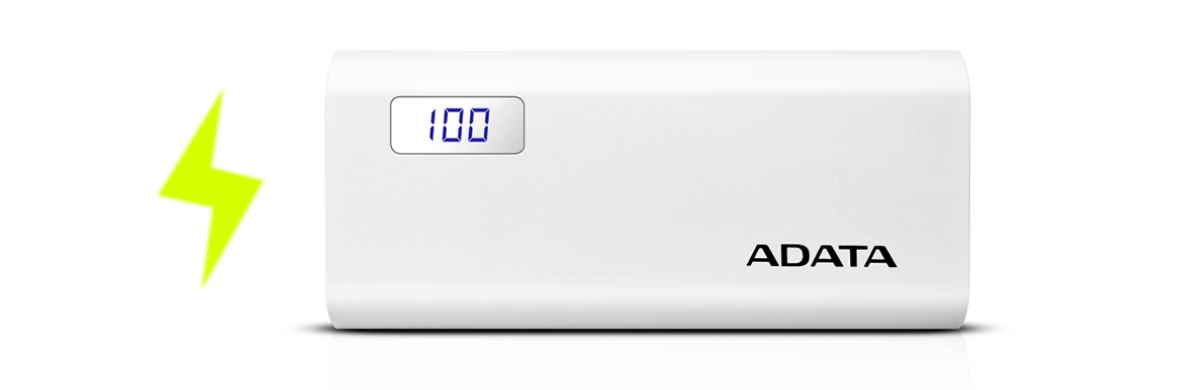 ADATA AP12500D power bank kijelzővel