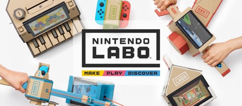 Nintendo Labo - építés, játék és felfedezés a Nintendo Switch segítségével